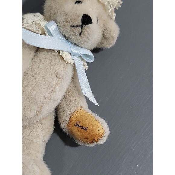 LITTLE GEM PLUSH MINIATURE BEAR- Sarah 1995 - EUC - Picture 4 of 7